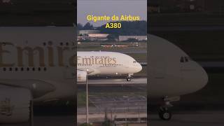 O Maior Avião de Passageiros do Mundo A380 Visto de Outro Ângulo no Aeroporto de Guarulhos