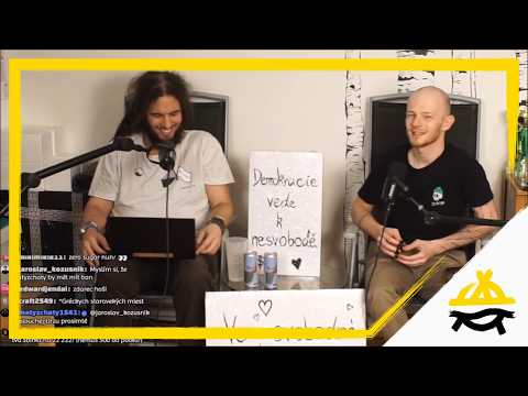 Urza v Timově livestreamu o anarchoagorismu