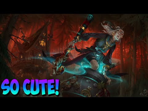 SMITE'S NEWEST GOD BABA YAGA IN DUEL! GIANT HOUSE PET FOLLOWS YOU! - SMITE Baba Yaga Gameplay