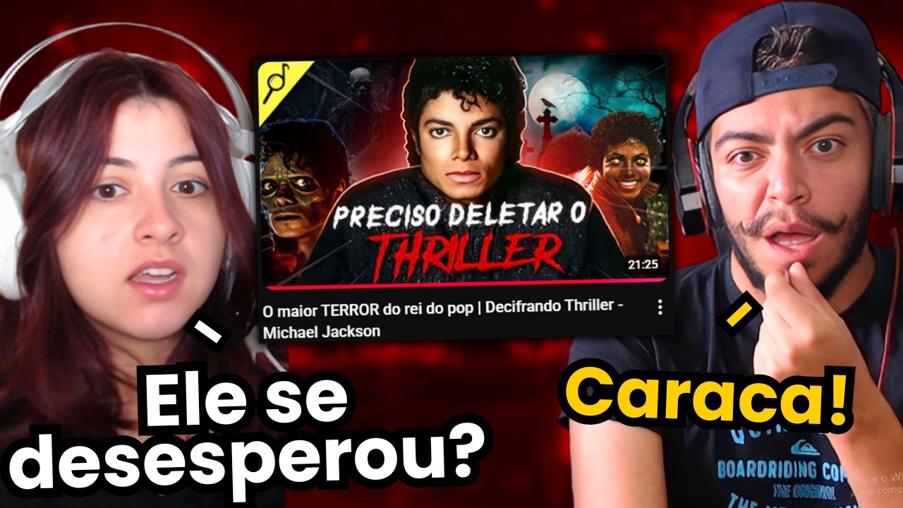 O maior TERROR do rei do pop | Decifrando Thriller - Michael Jackson | REACT