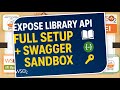Expose Library API Using API Manager Full Setup With Swagger Mock Files Sandbox Key Demo
