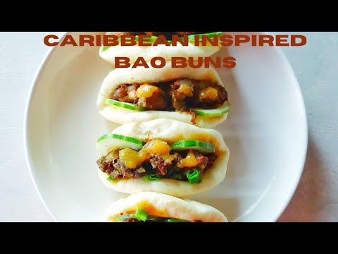 Caribbean Inspired Bao Buns | How to make Steamed Bao Buns without a Traditional Steamer