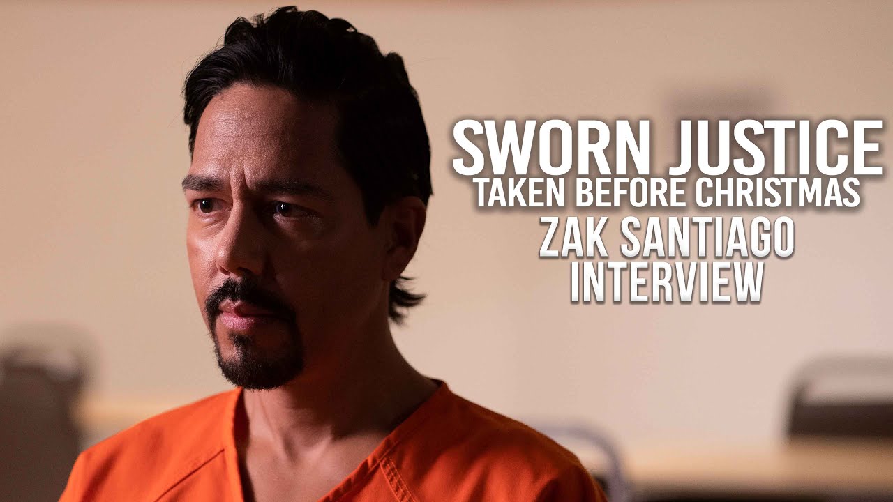 SWORN JUSTICE: Taken Before Christmas | BTS interview with ZAK SANTIAGO