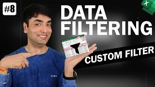 Custom Filter in Excel | Ms Excel - Filtering Data
