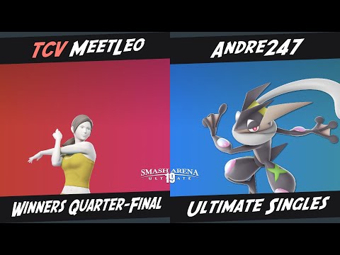 SAU19: Winners Quarters - TCV| MeetLeo (Wii Fit Trainer) Vs. Andre247 (Greninja) - Singles