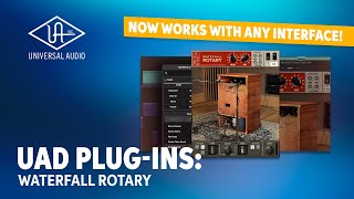 Video thumbnail for Universal Audio UAD Waterfall Rotary Speaker Plug-in Demo by Sweetwater