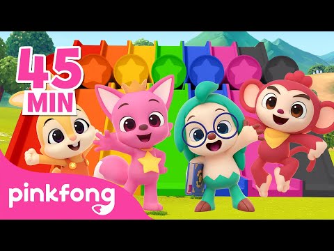 [ALL] Belajar Warna bersama teman-teman | Warna warni untuk anak | Pinkfong Baby Shark