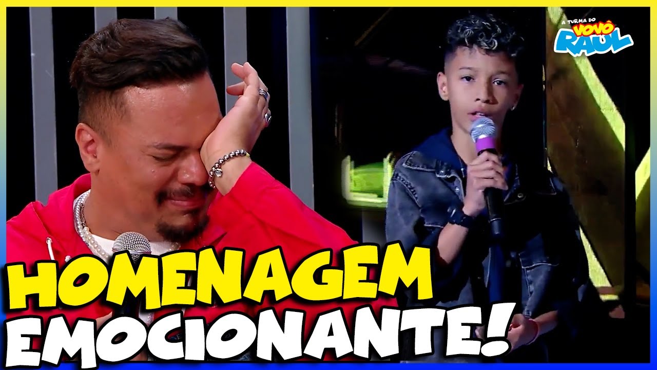 Watch Now JHOW PARTICIPA DE HOMENAGEM AO SORRISO MAROTO E EMOCIONA! | VOVÔ RAUL GIL JHOW PARTICIPA DE HOMENAGEM AO SORRISO MAROTO E EMOCIONA! | VOVÔ RAUL GIL