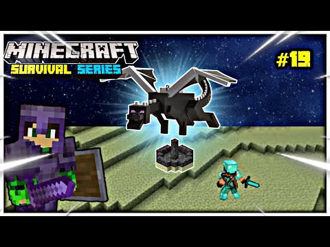 Ultimate Showdown: Killing the Ender Dragon || Minecraft Survival #19