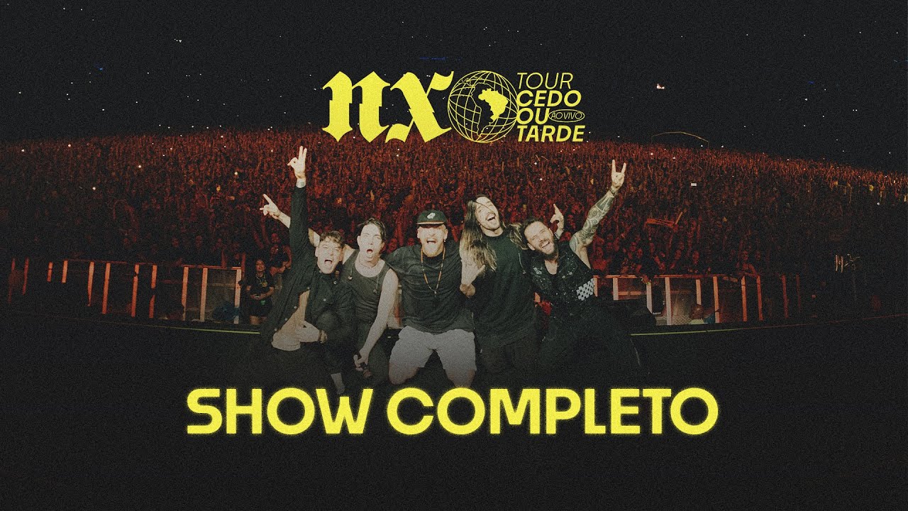 NX Zero - DVD Completo (Tour Cedo ou Tarde Ao Vivo)