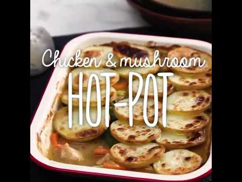 Chicken & mushroom Hotpot video thumbnail