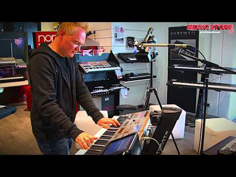 CASIO XW-P1 Sound Demo Blade Runner LIVE @ Music Store