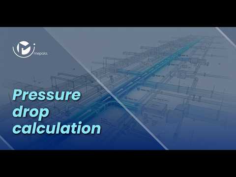 Pressure drop calculation - MEPAIA AI for Revit