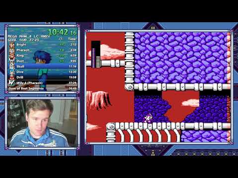 Mega Man 4 Legacy Collection World Record Speedrun in 37:20.96