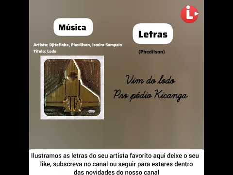 Djitafinha & Phedilson - Lodo(Ft. Ismira Sampaio (Letra Completa)