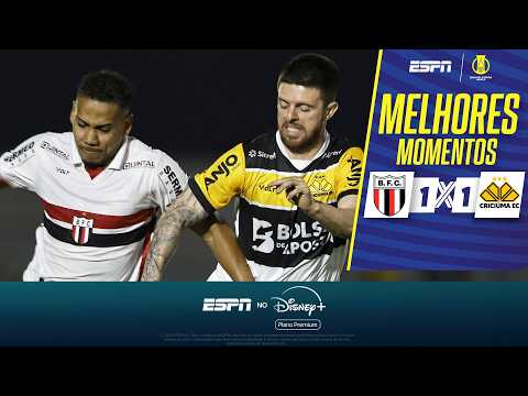 Gols e melhores lances de Botafogo-SP x Criciúma