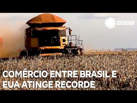 Comércio entre Brasil e Estados Unidos atinge recorde histórico em 2024