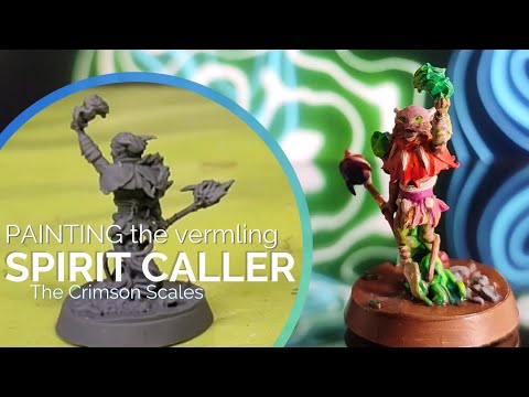 Painting the Spirit Caller miniature full video