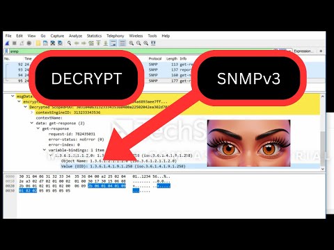 SNMPv3 with Wireshark