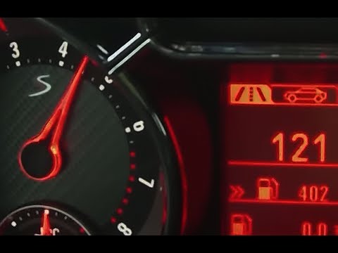 2015 Opel Adam S 0-100 kmh kph 0-60 mph Tachovideo Beschleunigung Acceleration