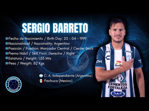 Sergio Barreto #2 // Marcador Central - Center Back // Vs Atlas 2023