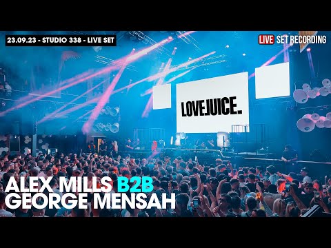 George Mensah b2b Alex Mix - Full DJ Set - Live at LoveJuice Studio 338 London 📍