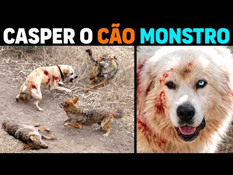 🚨 CASPER - The MONSTER dog that FACED 11 COYOTES alone