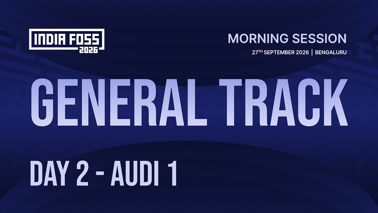 Hall 1 — General Track