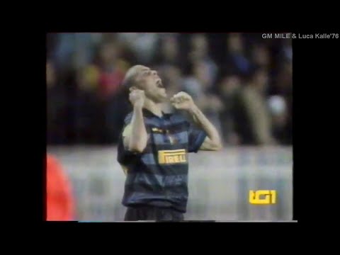 1997-98 (Fin Coppa UEFA - 06-05-1998) Lazio-INTER 0-3 [Zamorano,J.Zanetti,Ronaldo] Servizio TG1 Rai1