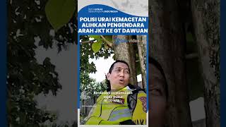 Polisi Urai Macet Arus Mudik: Rekayasa Lalu Lintas Alihkan Pengendara Arah Jakarta Masuk GT Dawuan