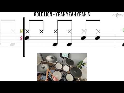 How to Play 🥁   Gold Lion   Yeah Yeah Yeahs