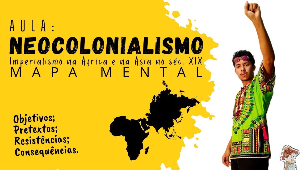 ✊ NEOCOLONIALISMO: invasão europeia na África e na Ásia | MAPA MENTAL ✊