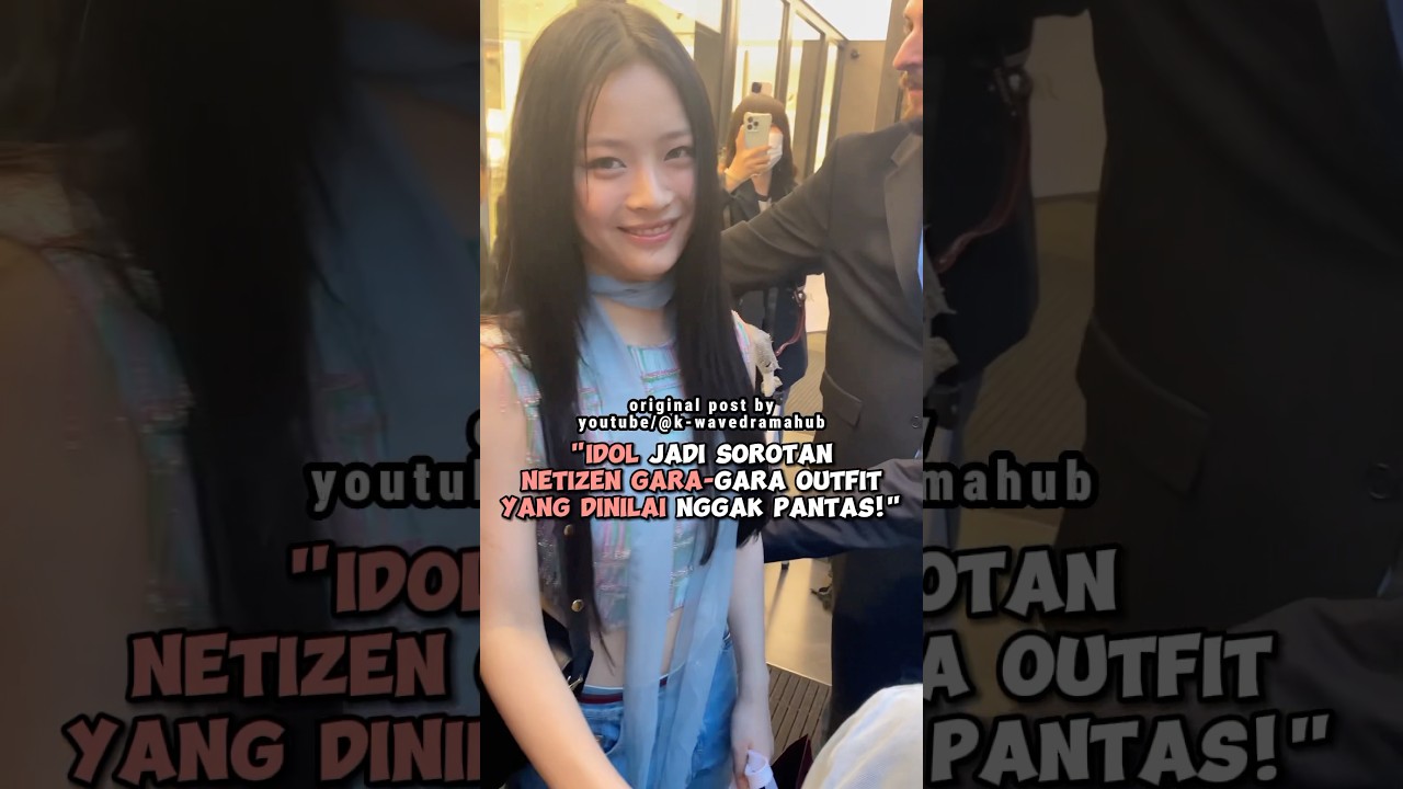 Idol Kpop Jadi Sorotan Netizen Gara-Gara Outfit Yang dinilai Nggak Pantas #kpop #shorts