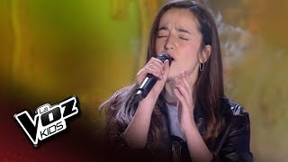 Sara: &quot;Te dejé marchar&quot; – Semifinal – La Voz Kids 2018