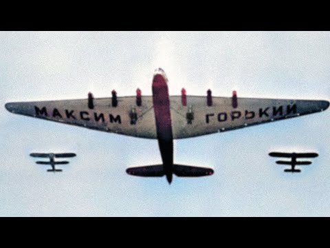 The Soviet 8-Eingine Colossus - Tupolev ANT-20 Maxim Gorky