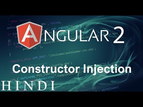 Angular 2 Tutorial 16 Constructor Injection हिन्दी