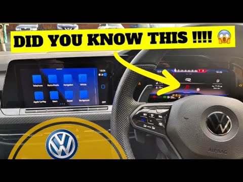 9 HIDDEN Tips & Tricks for Volkswagen Golf Mk8 Infotainment & Digital Cockpit