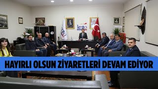 Kmtso Yönetim Kurulu Başkanı Seçilen Mustafa Buluntu’ya Hayırlı Olsun Ziyaretler