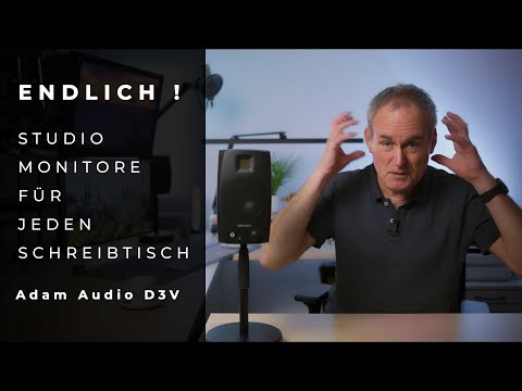 Diese Studio Monitore sind die Lösung: Adam Audio D3V (Review)