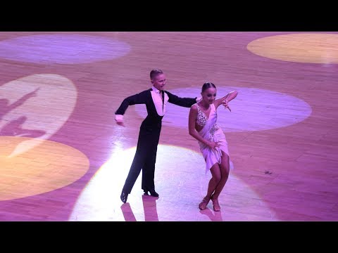 Zhurenko Kyrylo - Peregudova Yelyzaveta UKR, Cha-Cha-Cha | 2018 WDC Juniors-1 Latin