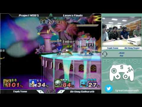 Project MSU 5 Doubles Losers Finals - Toph & Yono vs. Dirtboy & Solharath