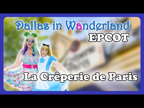 LA CRÊPERIE DE PARIS EPCOT BRUNCH | Disney World | 4K #WDW