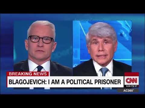 Anderson Cooper says Rod Blagojevich is on Bullshit