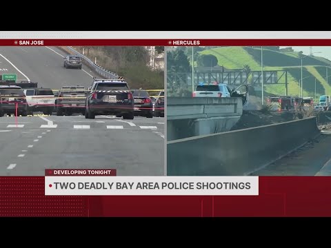 Two deadly Bay Area police shootings occur barely a day apart