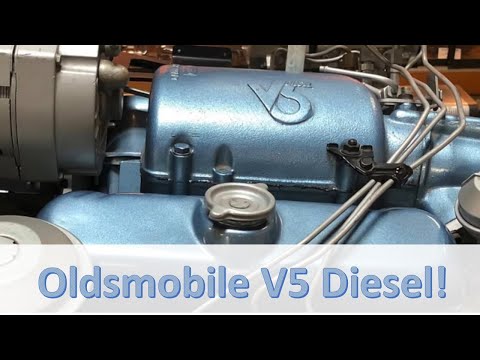 Craziest Automotive Engines: Oldsmobile's V5 Diesel (Yes, I Said V5)!