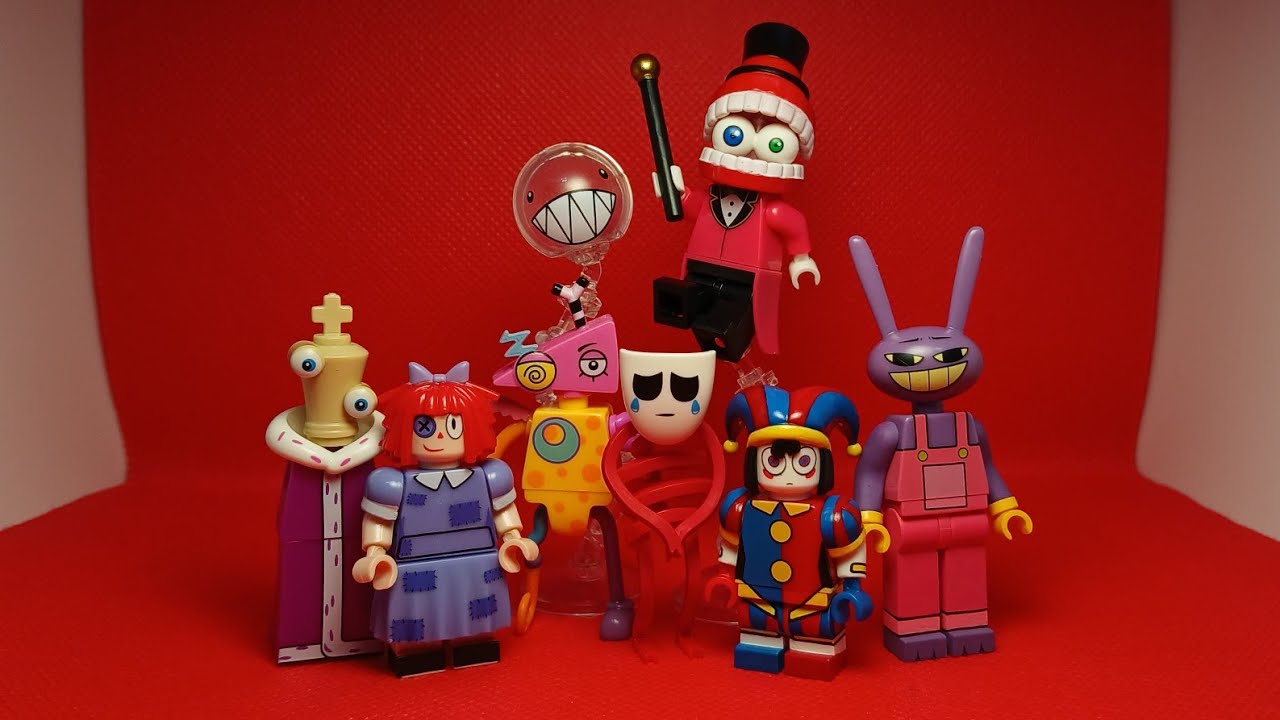 Custom Lego The Amazing Digital Circus Minifigures