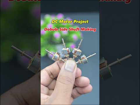 Dc Motor Modification • How to Make a Double Shaft DC Motor at Home #shorts #trending #motor