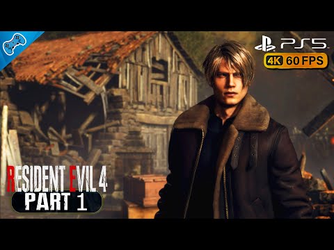 Enter Valdelobos Village - Resident Evil 4 (2023) Part 1 (No Commentary) || [PS5][4K 60Fps]