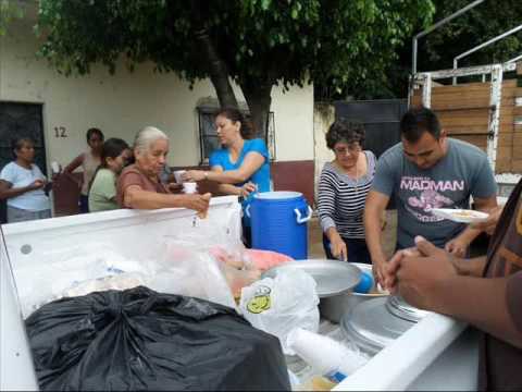 Apoya Flor Sánchez de Ávila  a damnificados por contingencia