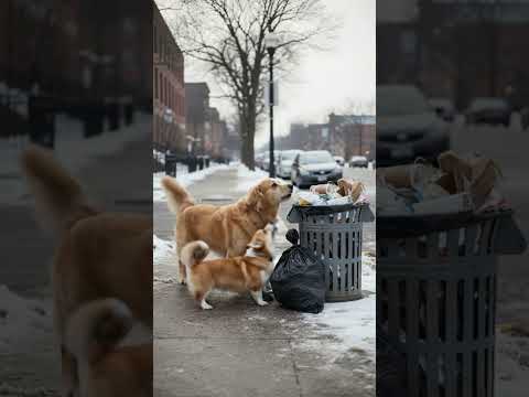 Girl Bullied An Old Lady — Then The Dogs Showed Up #dog #animal #goldenretriever #puppy #animals